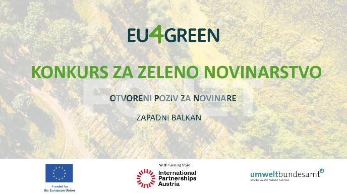 Konkurs za zeleno novinarstvo